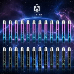 MSO電子煙主機 星座系列｜380mAh Type-C快充｜8W輸出｜通用1代｜顏色清單