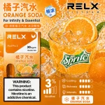 RELX 悅刻六代煙彈 Infinity Pod Pro 2｜1.9ml*3Pod透明油倉｜口味-橘子汽水