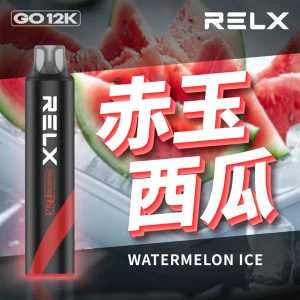 一次性電子煙 Relx Smash Go 12000口｜400mAh 可充電｜MEGA MESH-西瓜口味