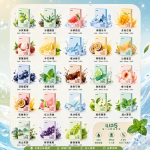 電子煙煙彈 ILIA ULTRA 5｜2ml*3Pod｜3%濃度｜通用5、6代｜口味清單首圖